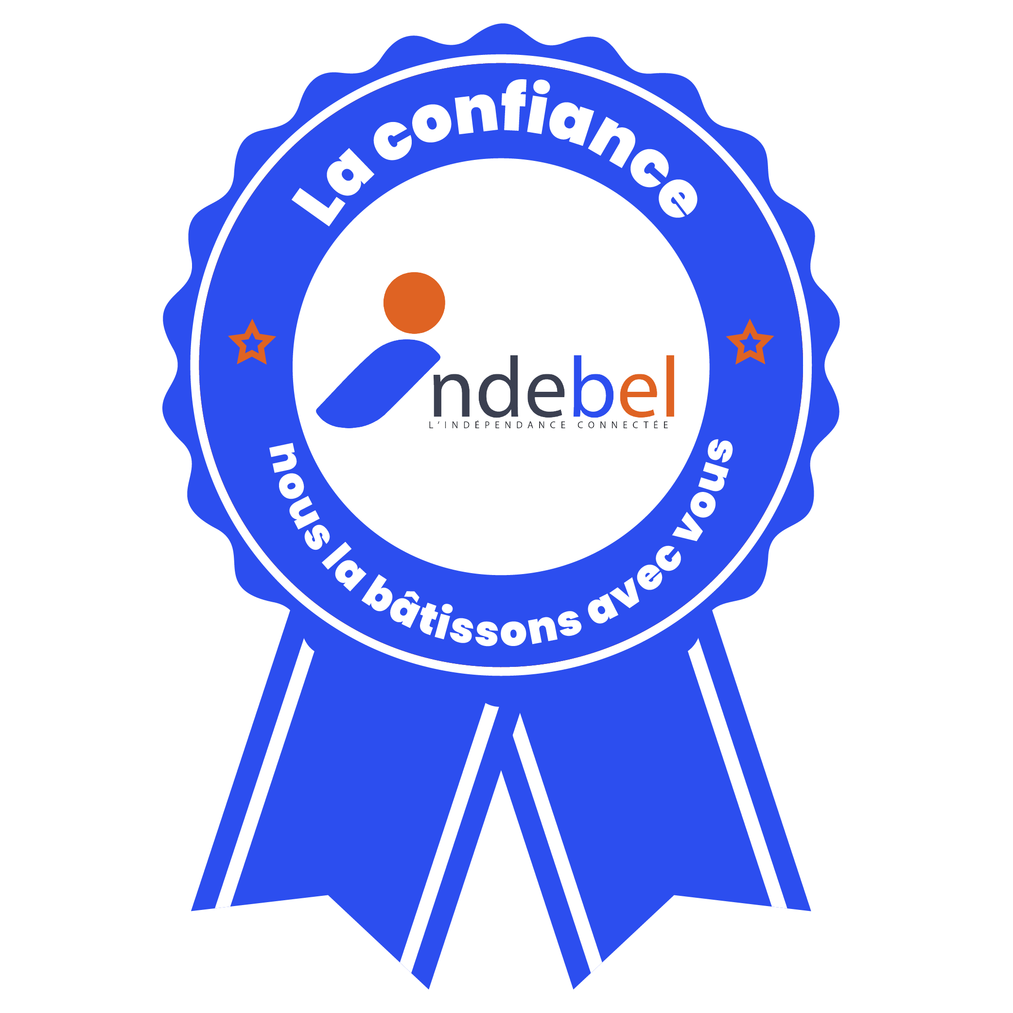 Label Indebel Badge